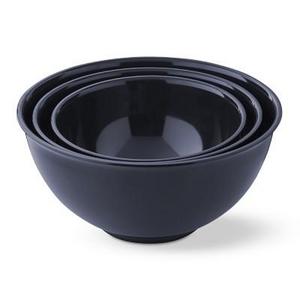 Melamine Mixing Bowls, Set of 3, Navy