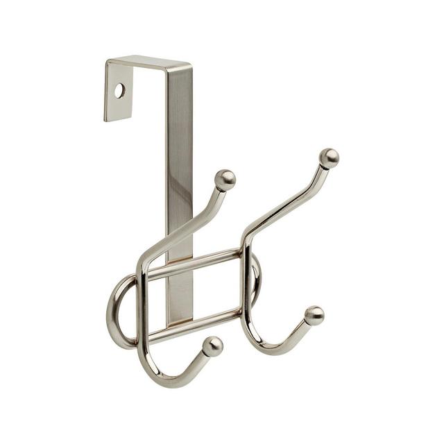 Over-the-Door Double Hook Satin Nickel - Room Essentials™