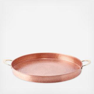 Copper Round Tray