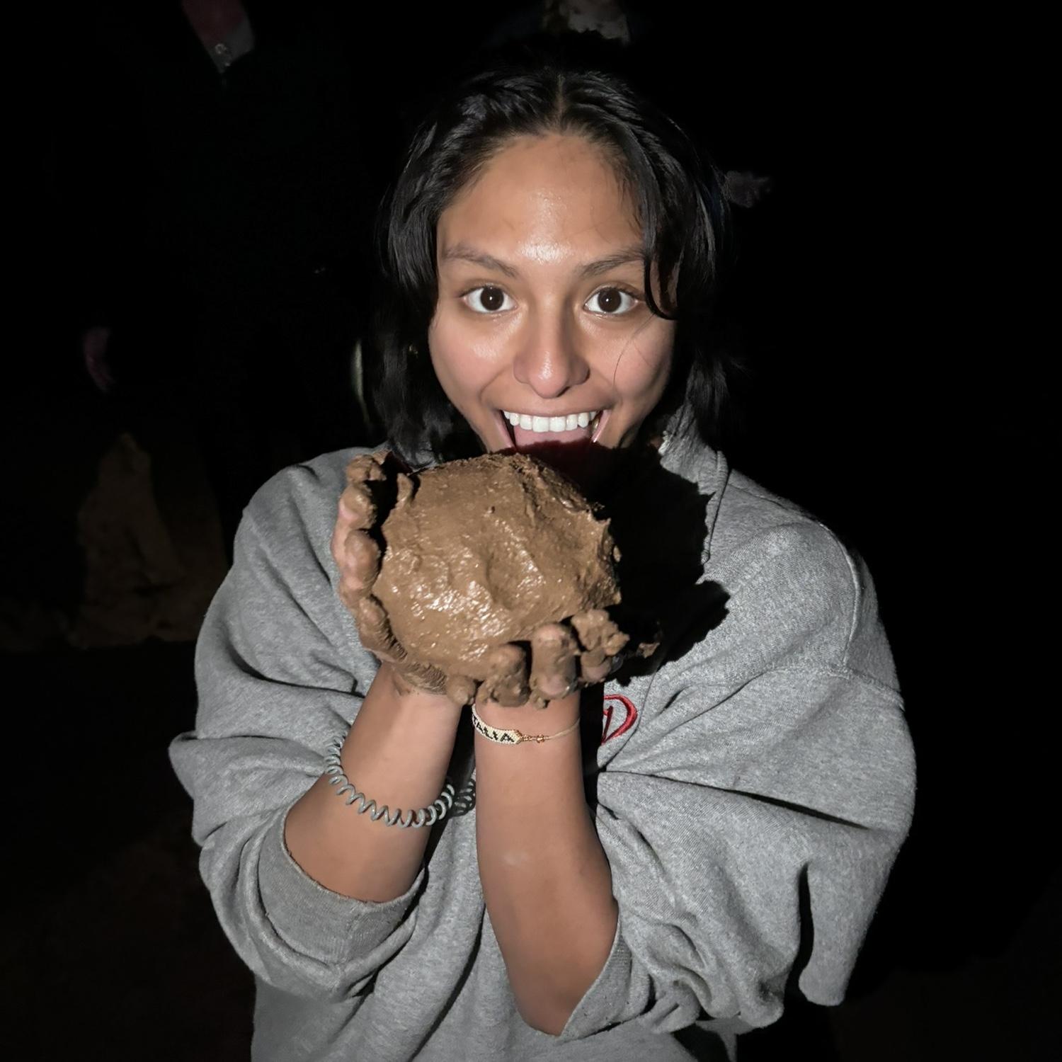Found clay in a cave