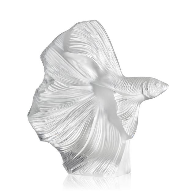Lalique Fighting Fish Figure
