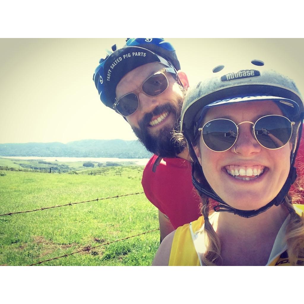 Bike ride in West Marin