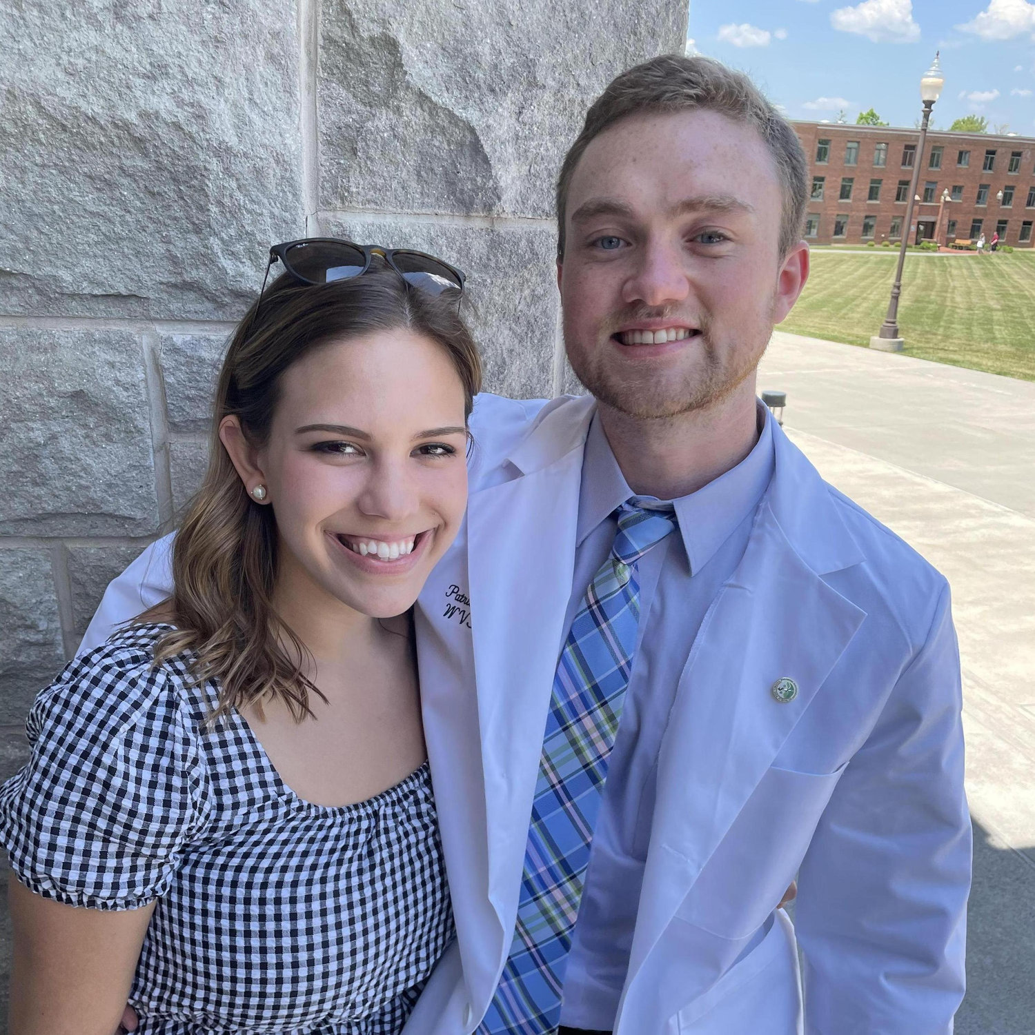 Patrick's White Coat Ceremony. May 2021