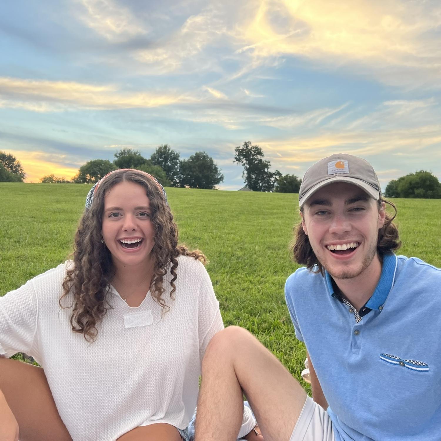 Surprise picnic double date