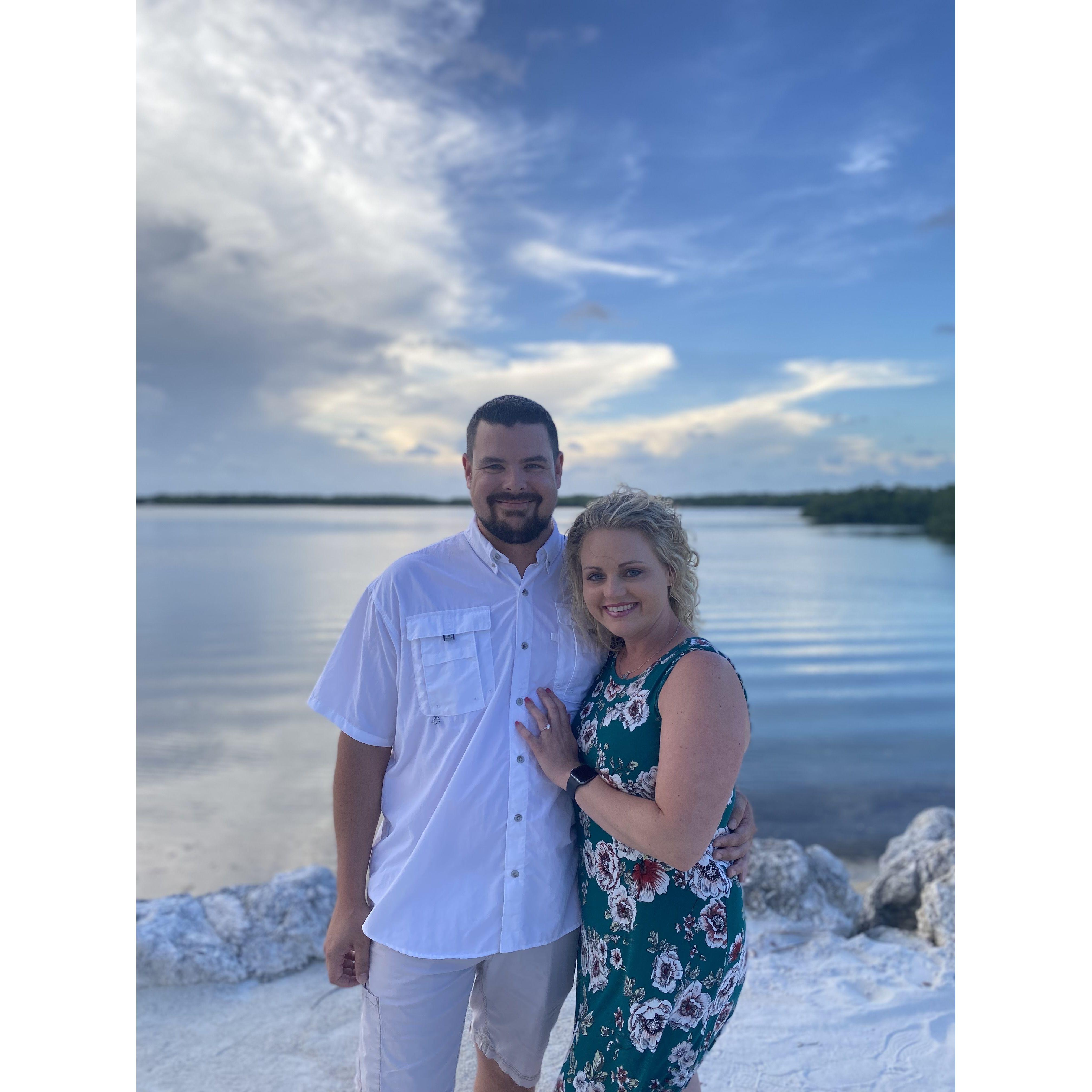 He proposed! She said yes!