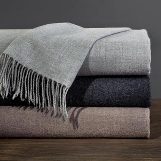 Lustrous Alpaca Throw
