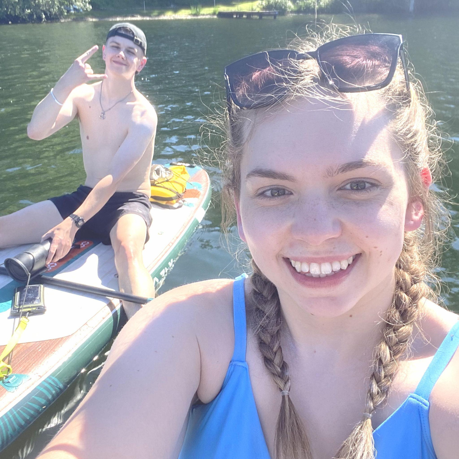Paddleboarding!
