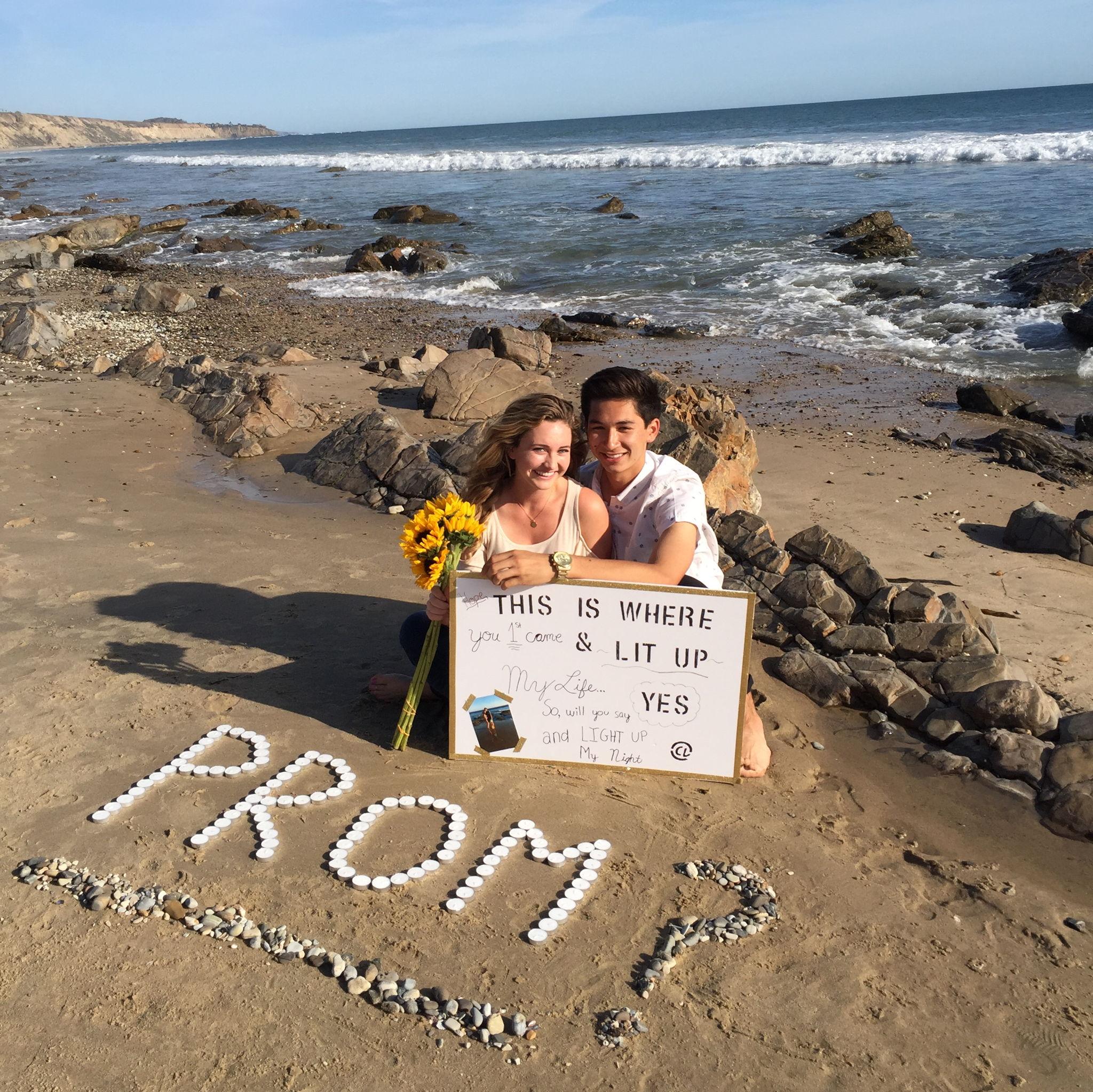 Peter asking Hope to Prom 2016