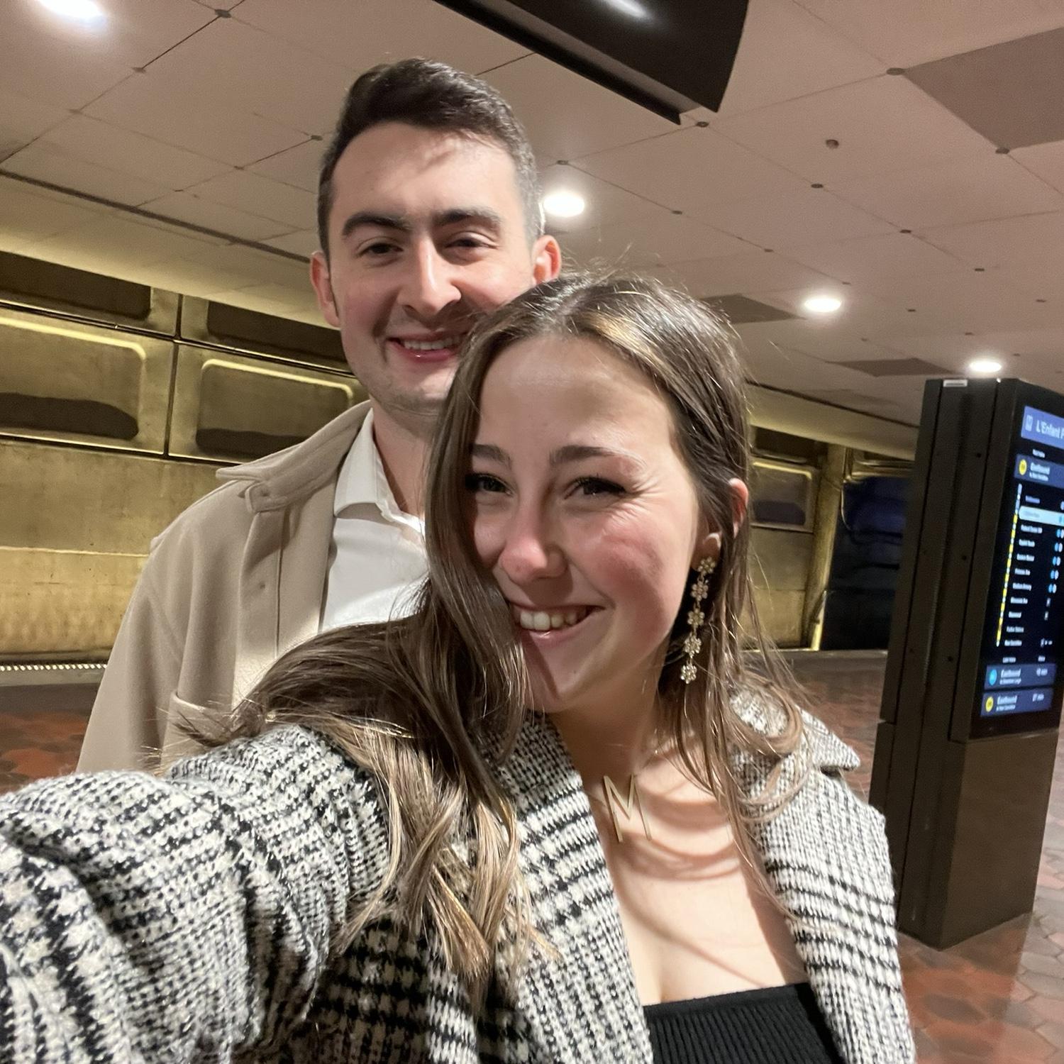Out for a date night in Washington DC in November 2023!