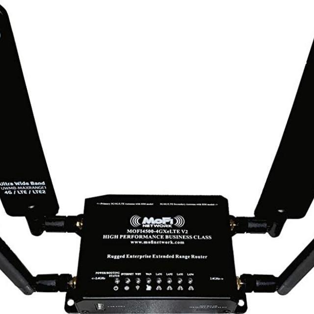 MOFI4500-4GXeLTE-SIM7-COMBO 4G/LTE V3 Router AT&T T-Mobile Verizon Embedded SIM with Band 71