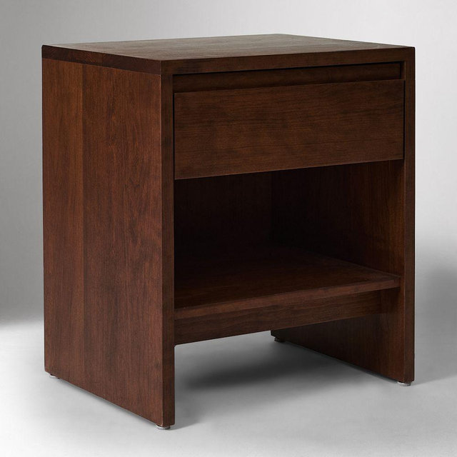 Owens Nightstand, Dark Cherry, 16"