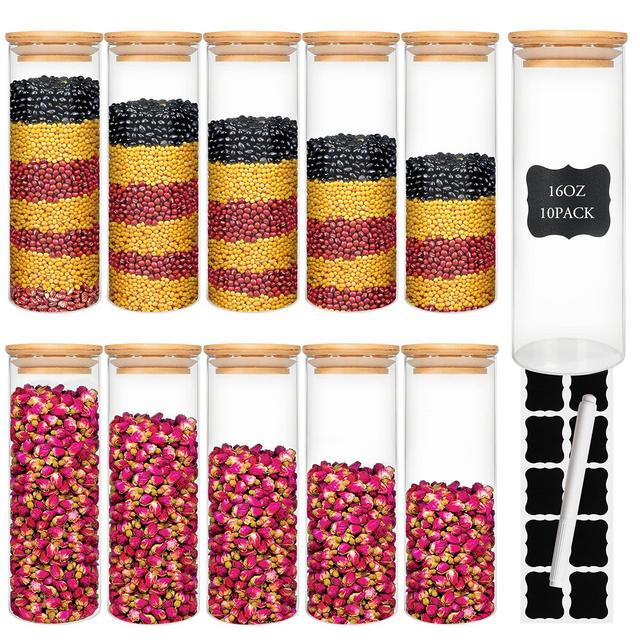 16oz Glass Food Storage Set