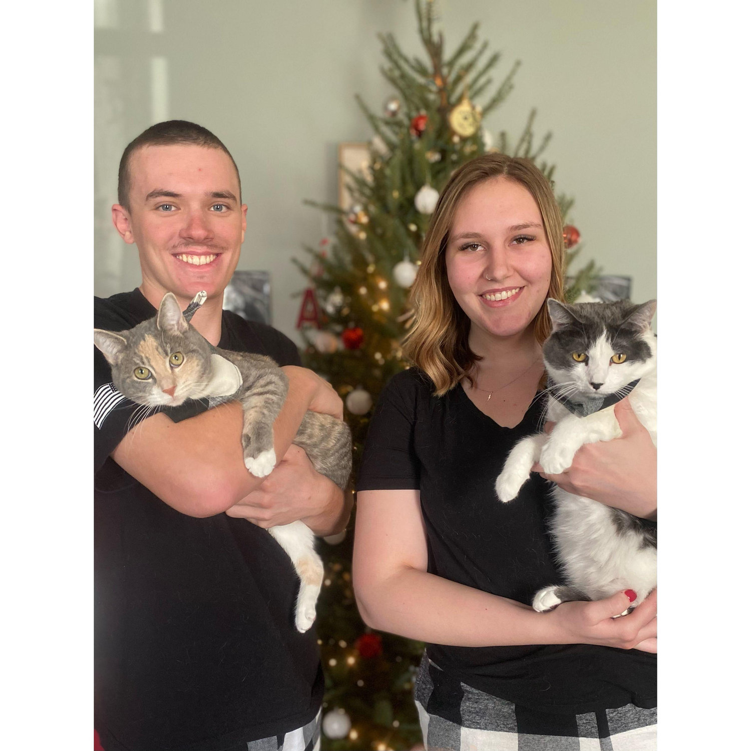 First Christmas in our own apartment- December 2021