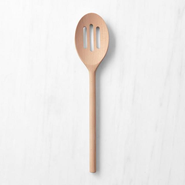 Open Kitchen by Williams Sonoma Wood Slotted Spoon