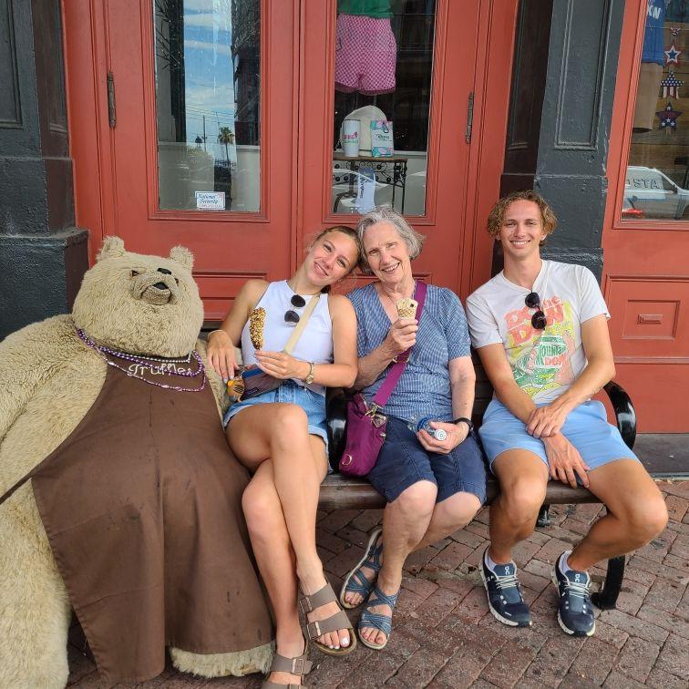 Galveston with ALL of the family