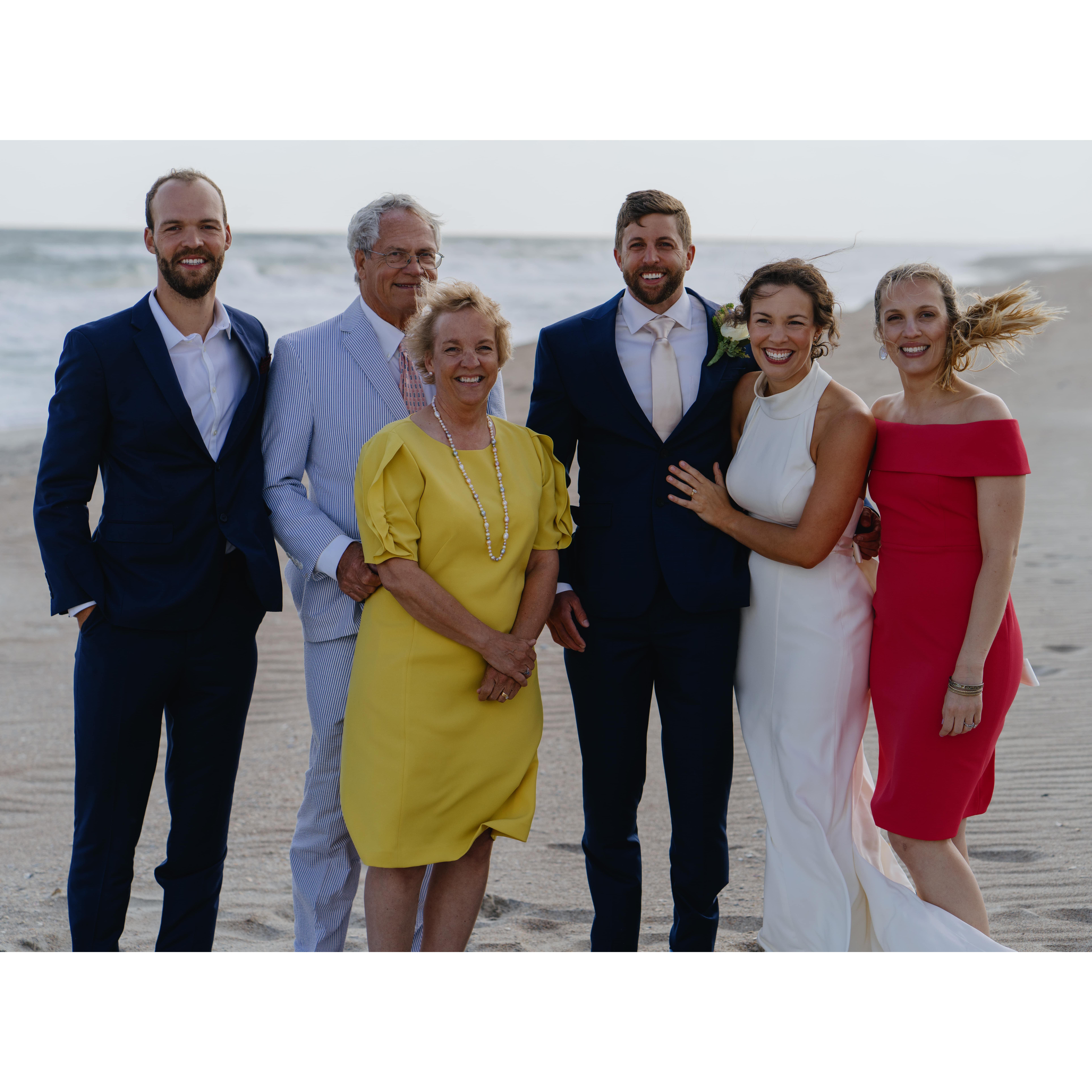 Mark and the whole Seymour Family