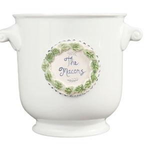 Ice Bucket with Monogram - personalization - "C&C"