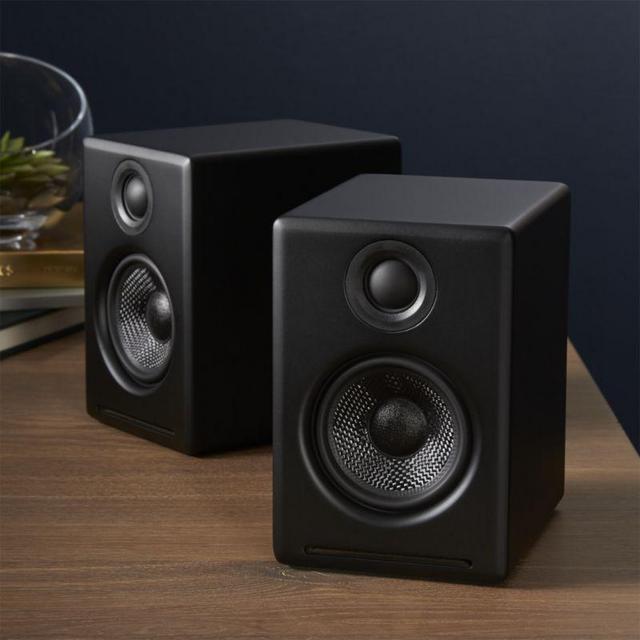 Audioengine 2+ Black Desktop Speakers Set of 2