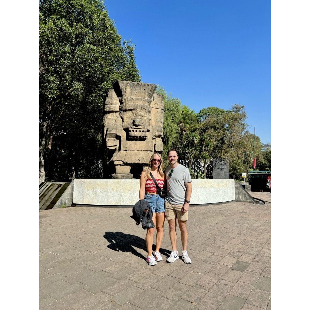 Outside of the Anthropology Museum