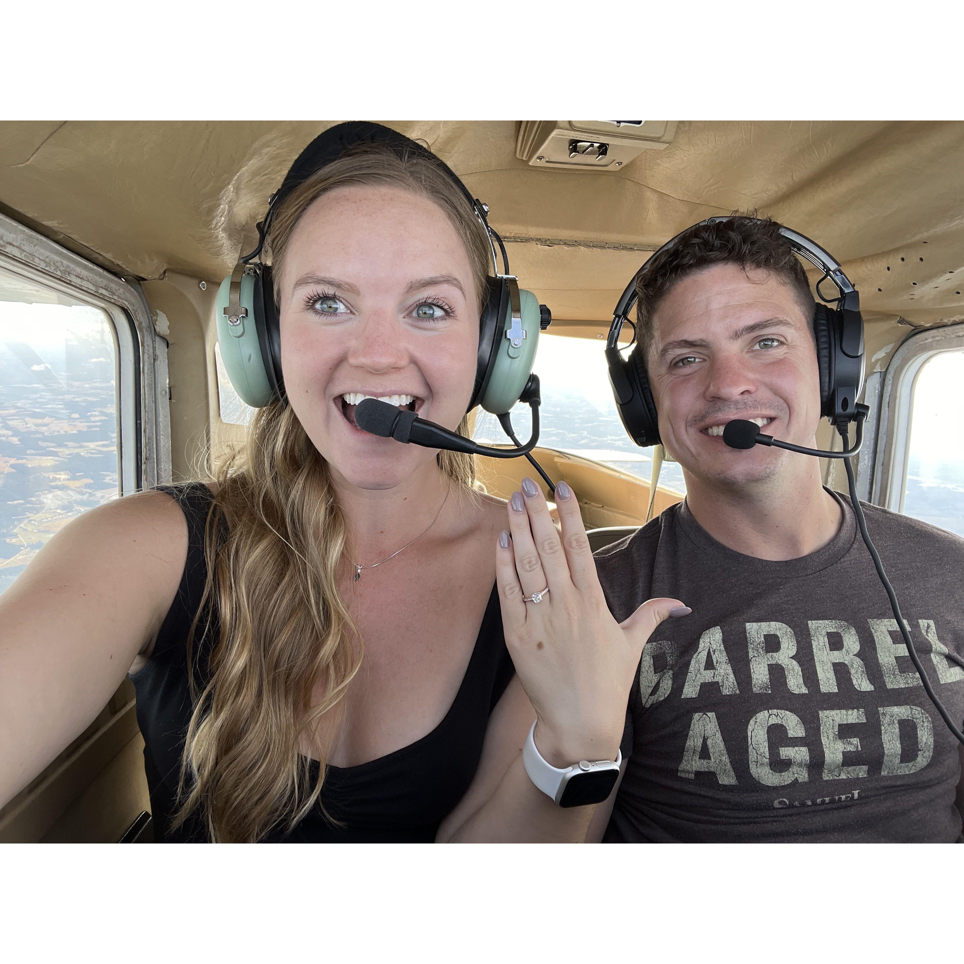 Let's do this! ❤️ - Somewhere high in the sky