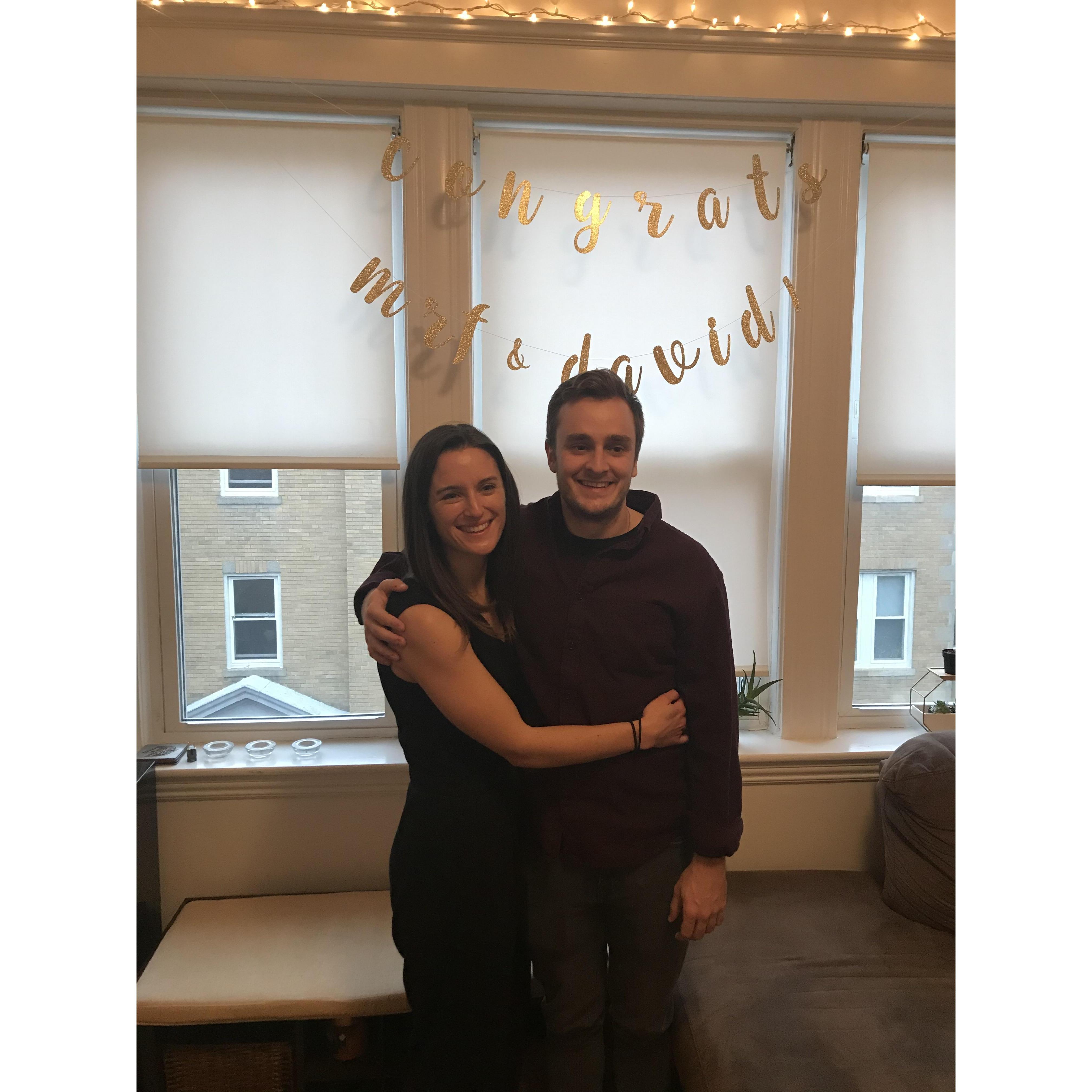 Engagement Party in Boston, February 2020