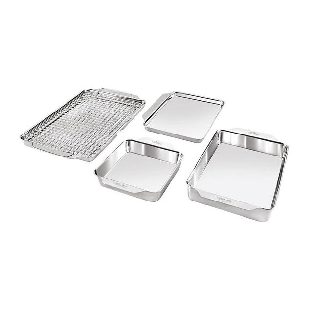 All-Clad Stainless Steel Bakeware Set, 5 Piece