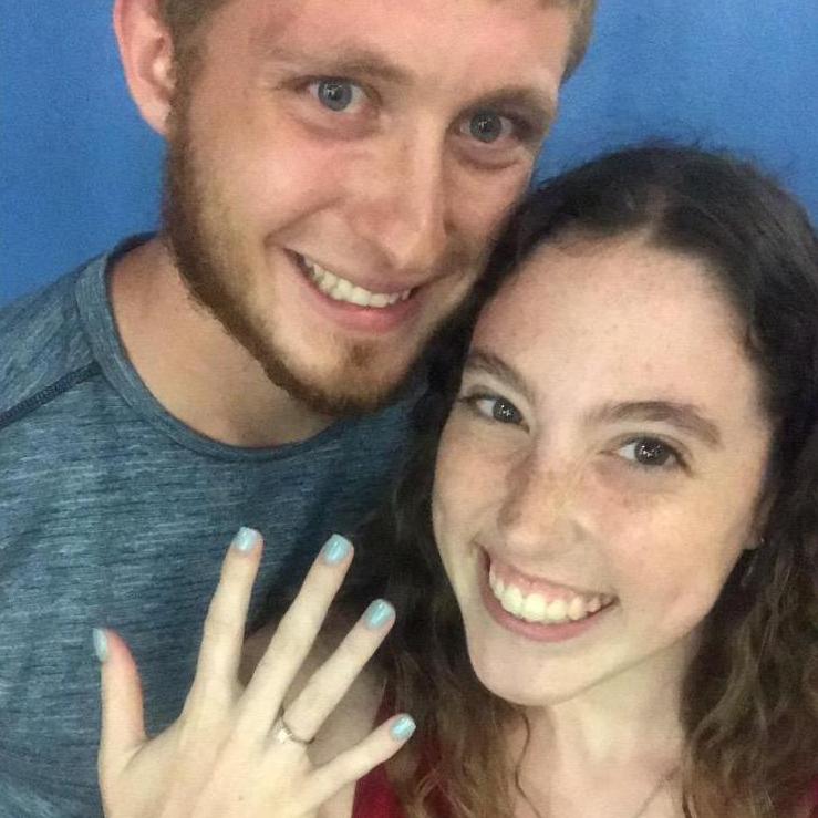 She said yes!!! July, 2018