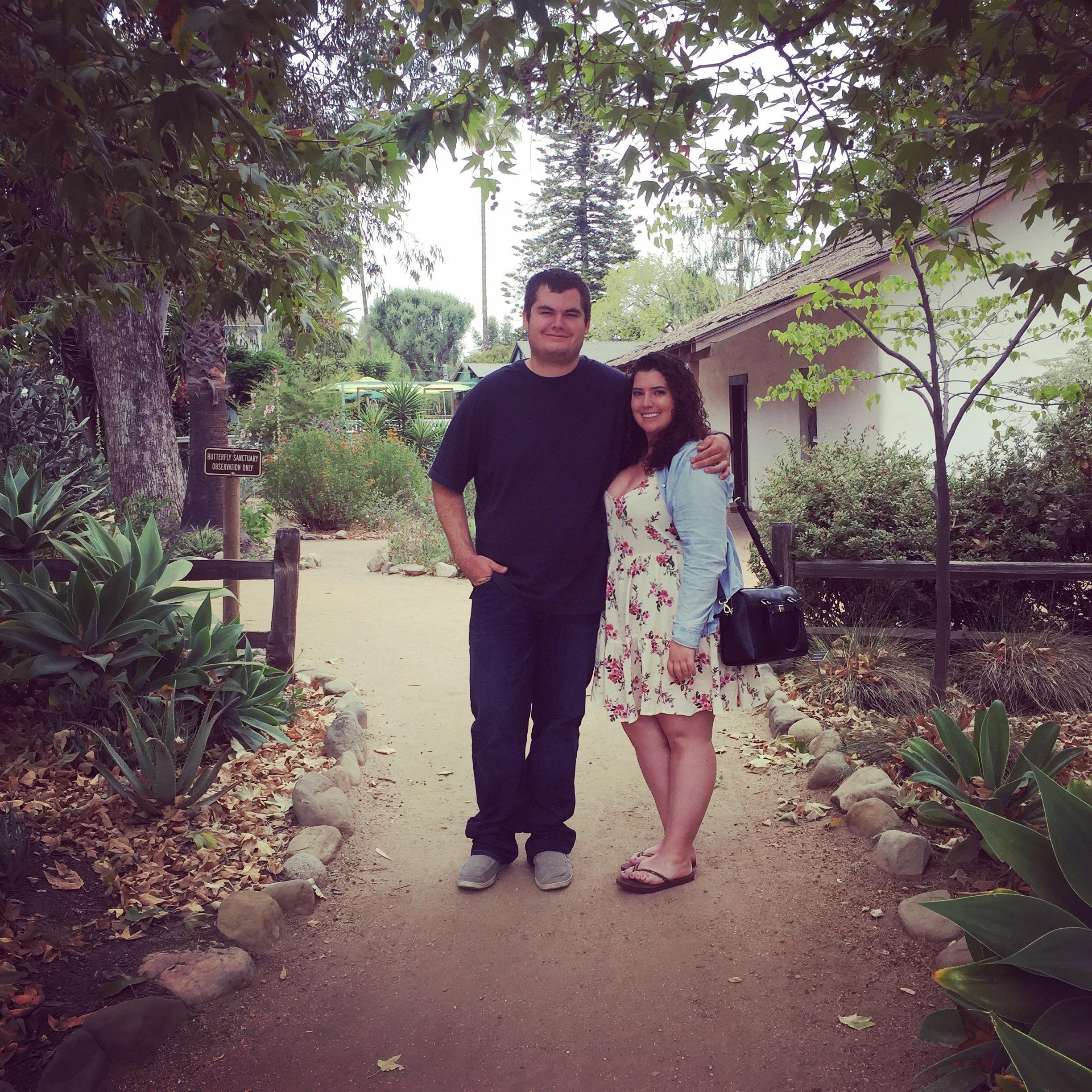 Visiting family in San Juan Capistrano