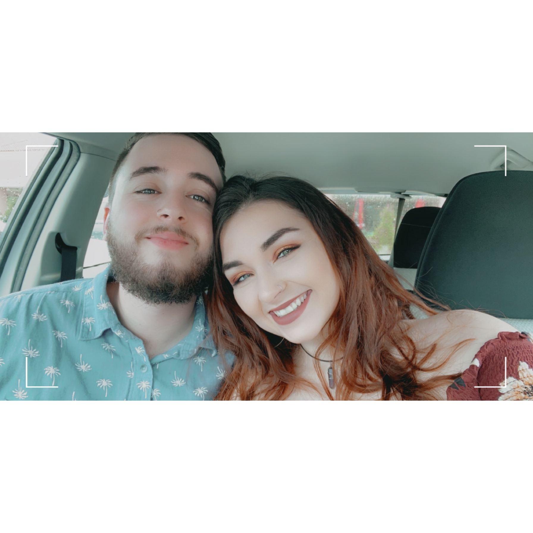 Pizza Date Selfie