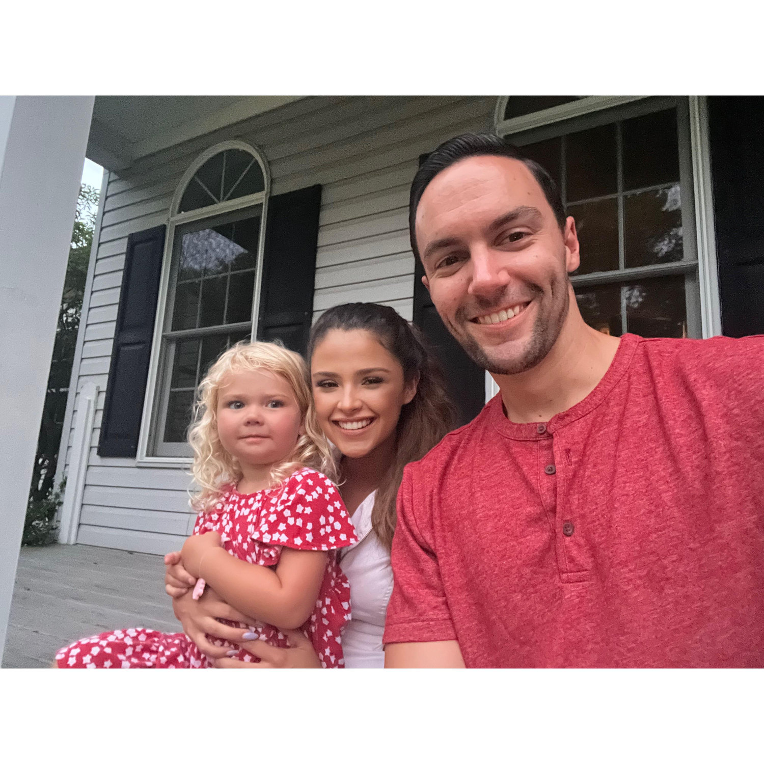 Sofia's first 4th Of July with the White family.