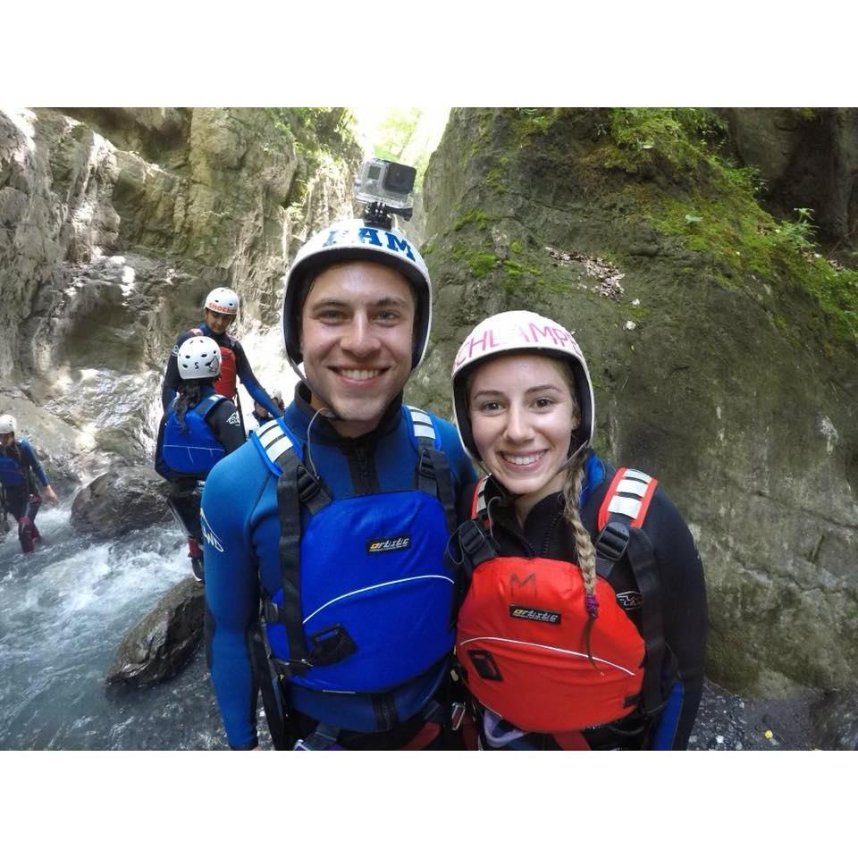 Canyoning in Interlaken, Switzerland 2018
