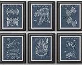 Star Wars Prints Star Wars Wall Art...