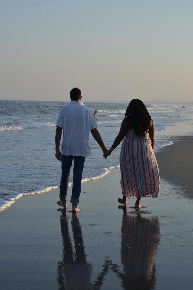 Footprints in the sand