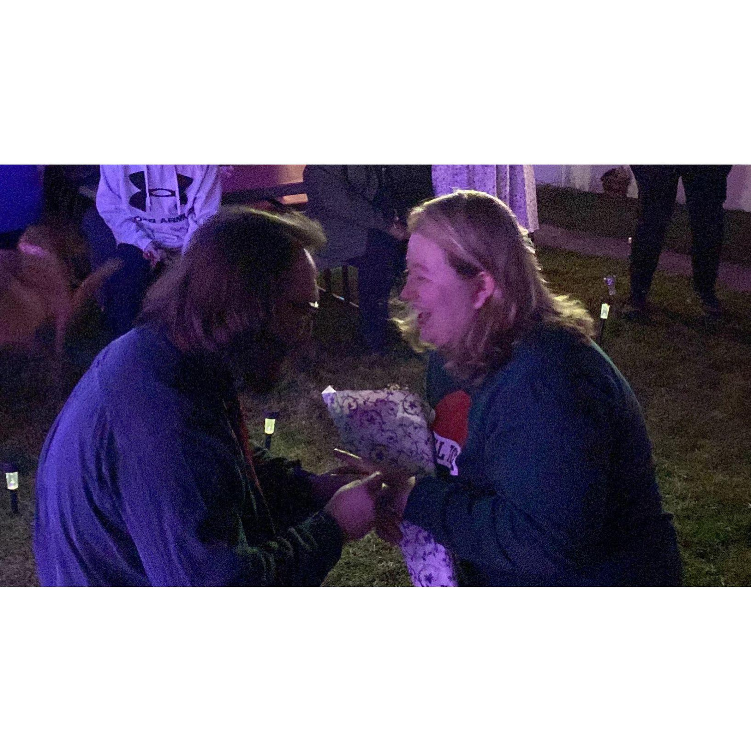 Another photo of our engagement - Dec 23