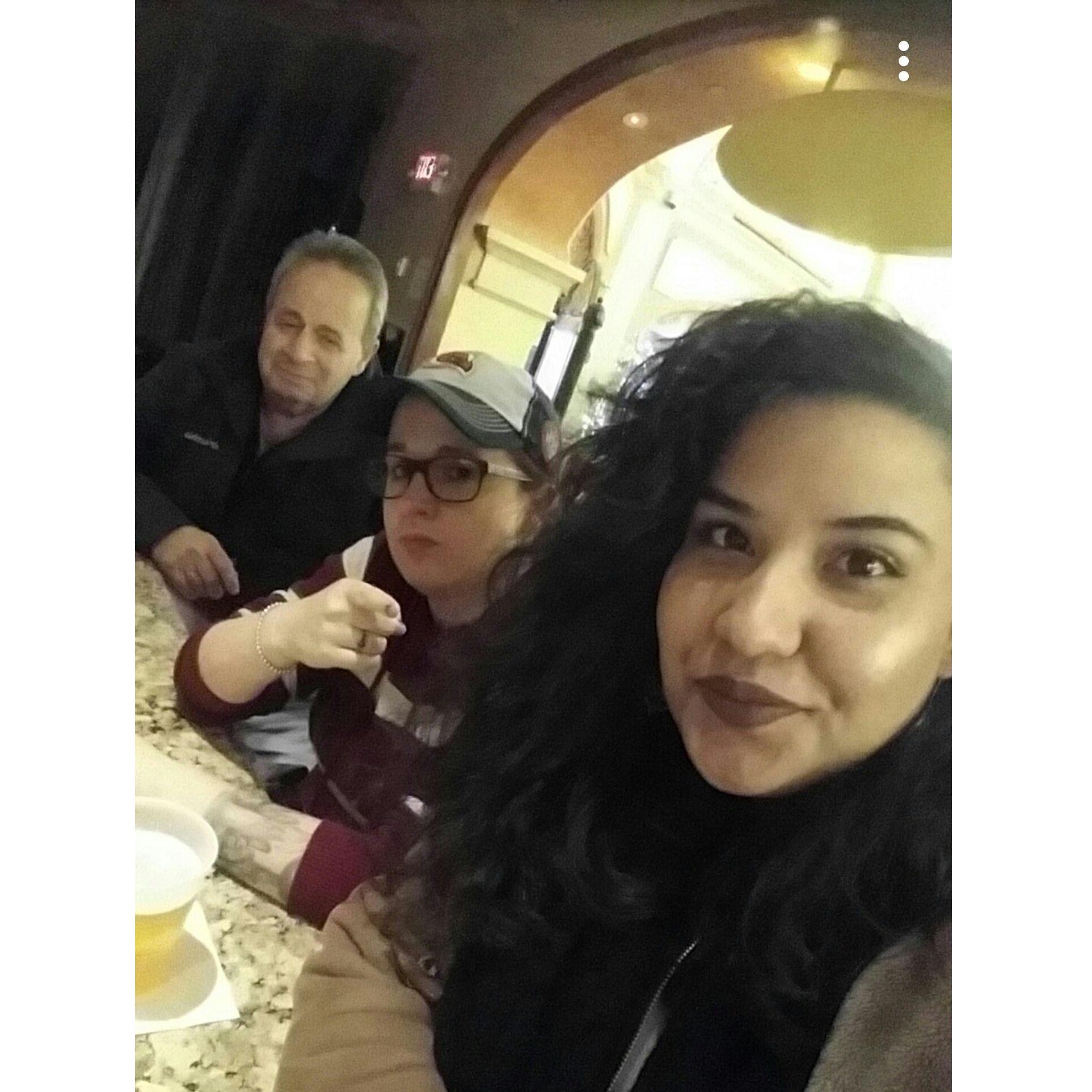 Eddie, Dana And Mariette in the City of Altantic