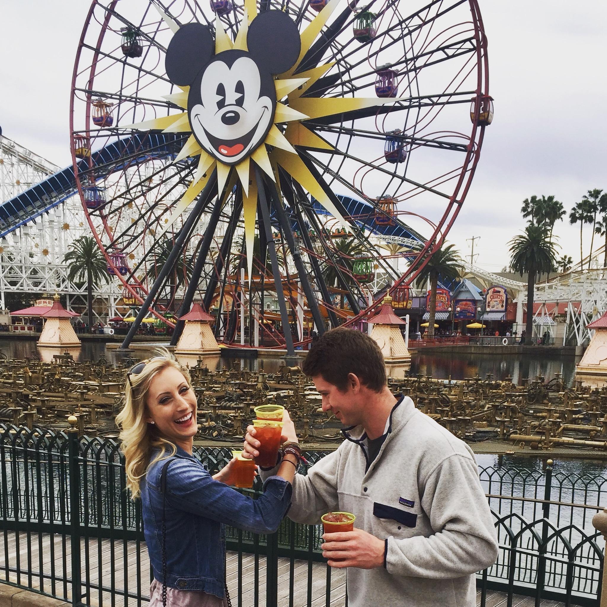 One of our very first dates (and 1st double date with Peter & Al Berquist)