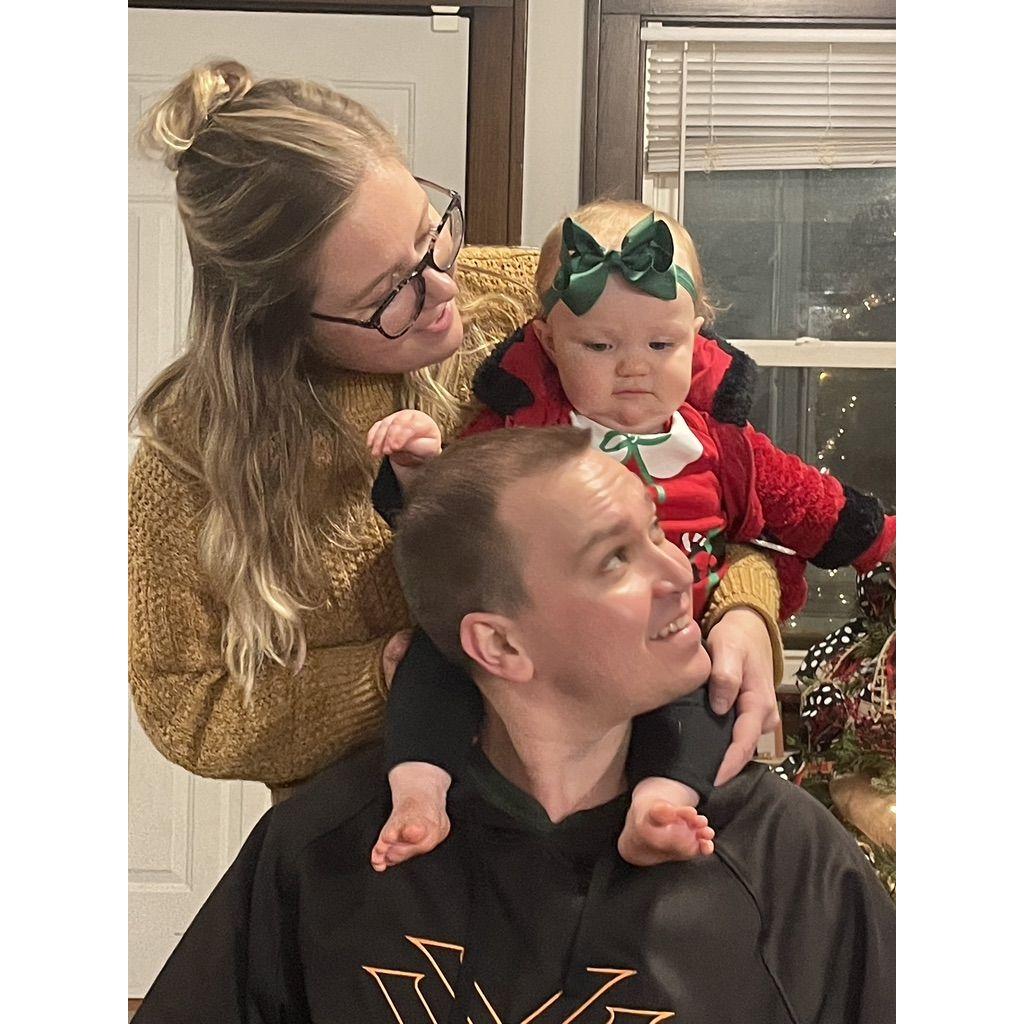 Christmas with our neice, Macy!