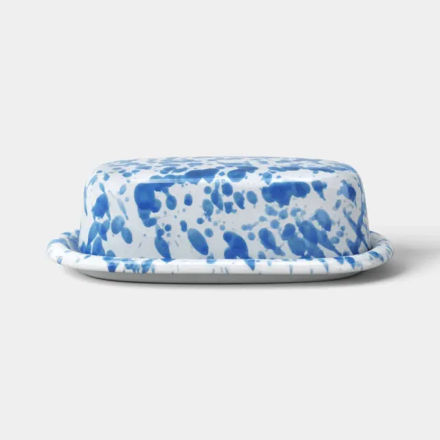 Butter Dish Blue Splatter - Room Essentials™