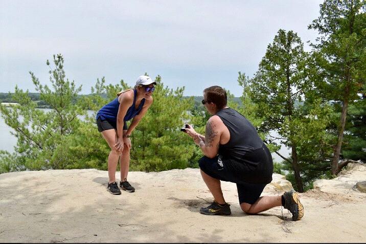 Photo Evidence on him getting on a knee!