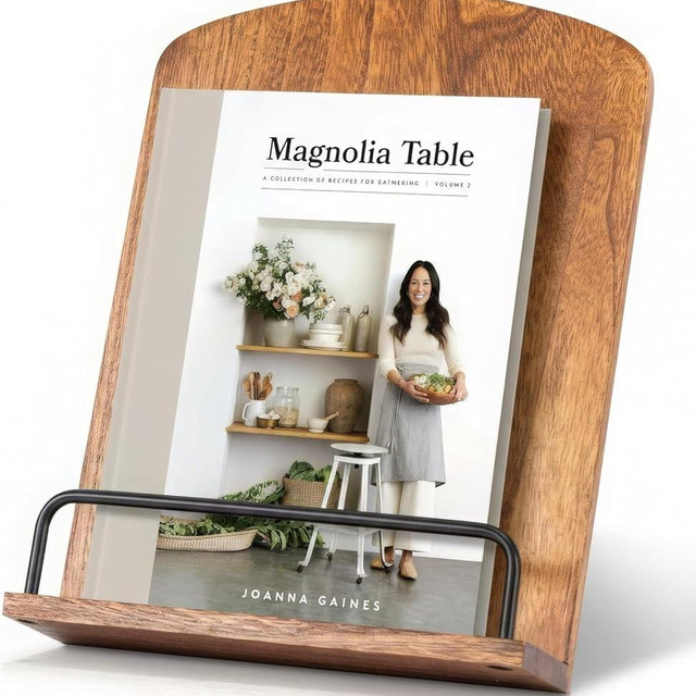 Cookbook Stand Recipe Book Holder, Cook Book Stand for Kitchen Counter, Multifunctional Display, Kitchen Counter Decor 20
