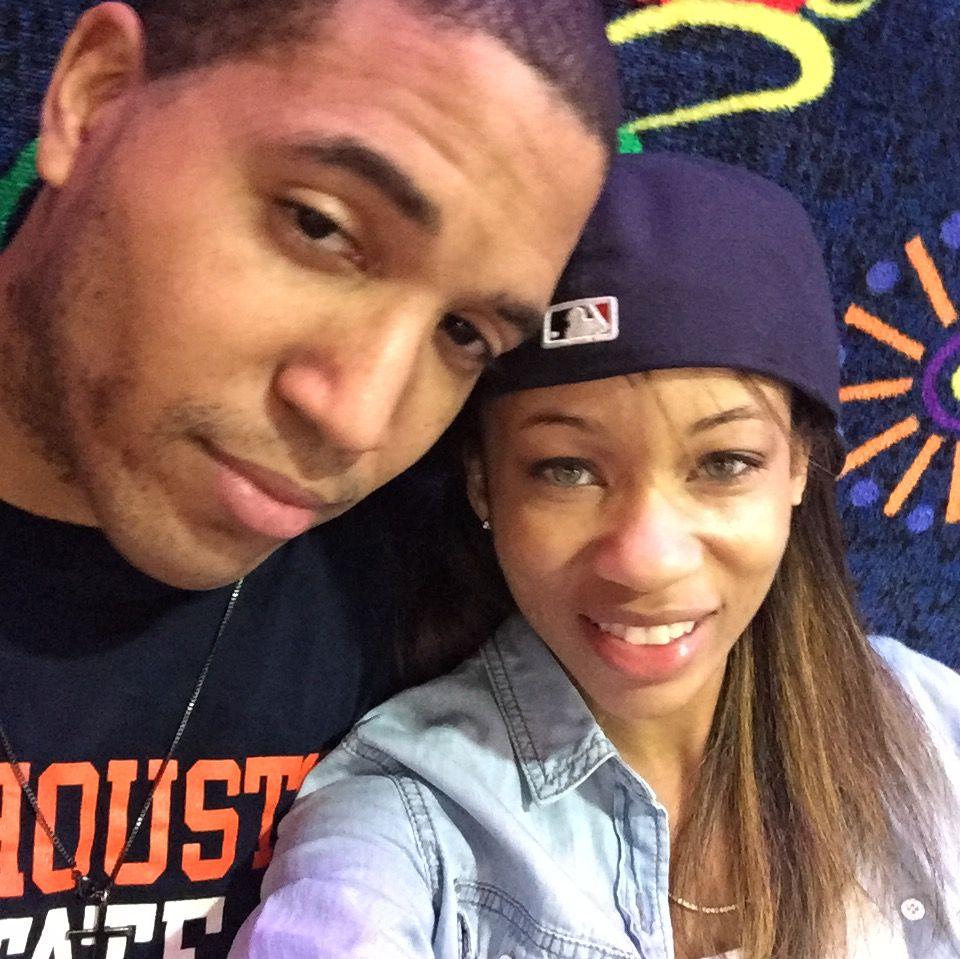 Our first date at the roller rink.