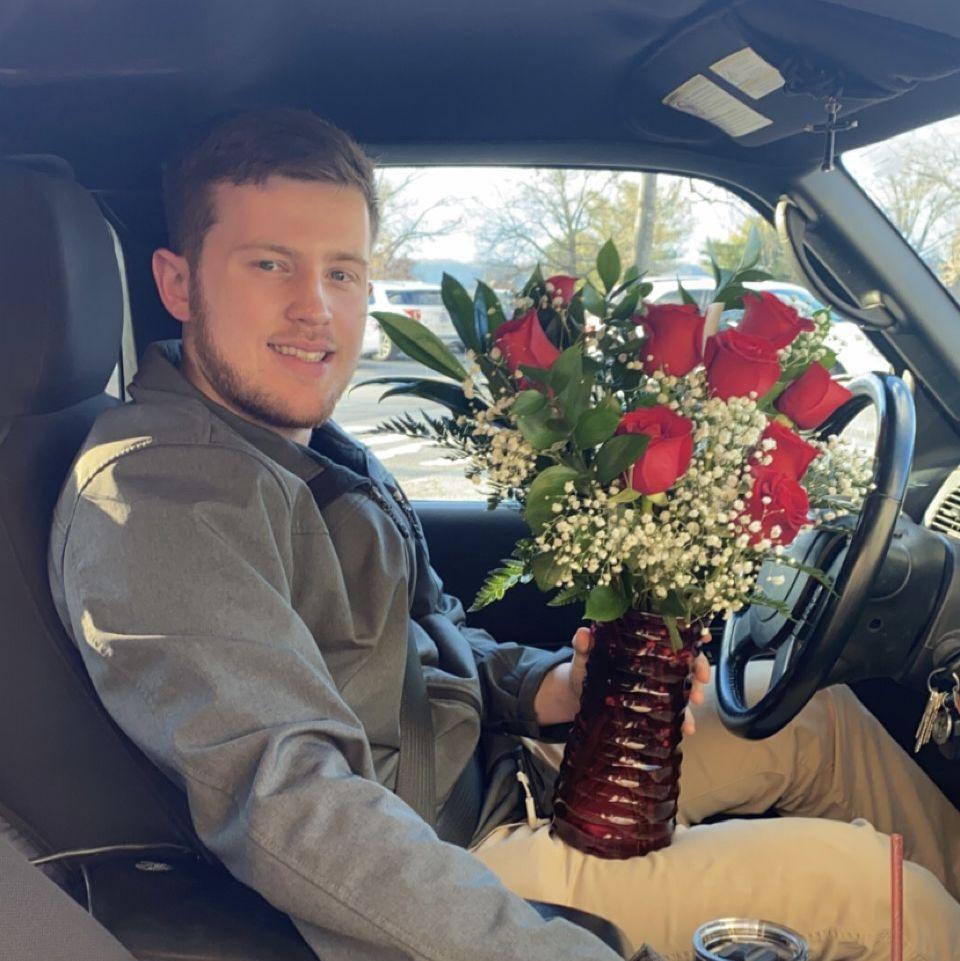 Our 6 year anniversary! No trip this time because it was my first day of PA school!