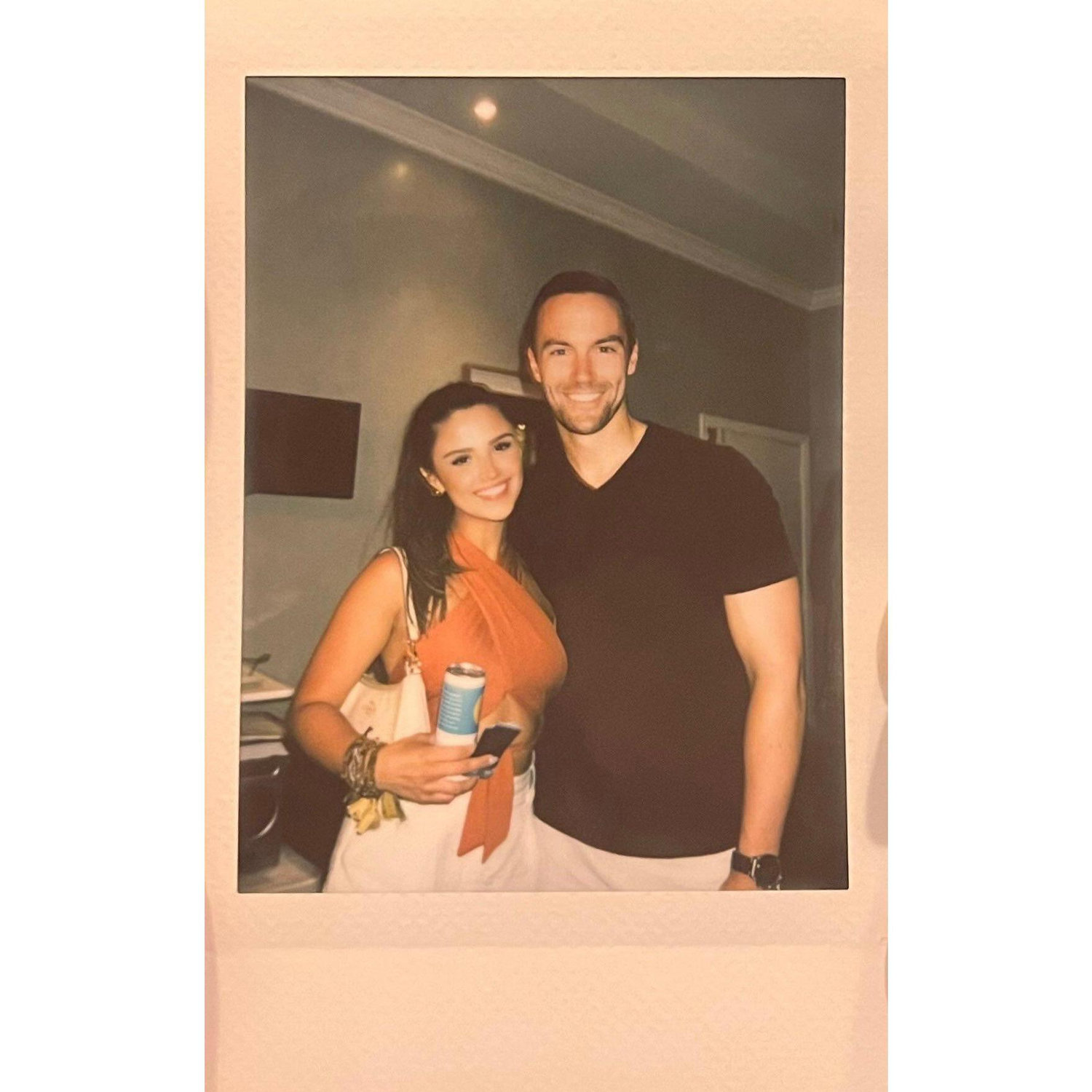 Sofia and Christopher at Mike's game night during the summer of 2023.