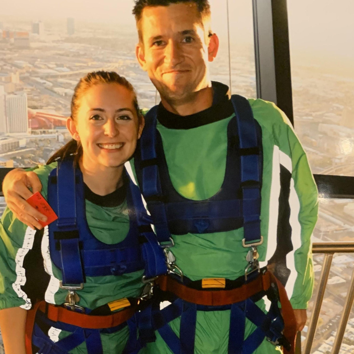 Jumping off the Stratosphere in Las Vegas