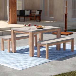 Sarsden 3-Piece Cement Dining Set
