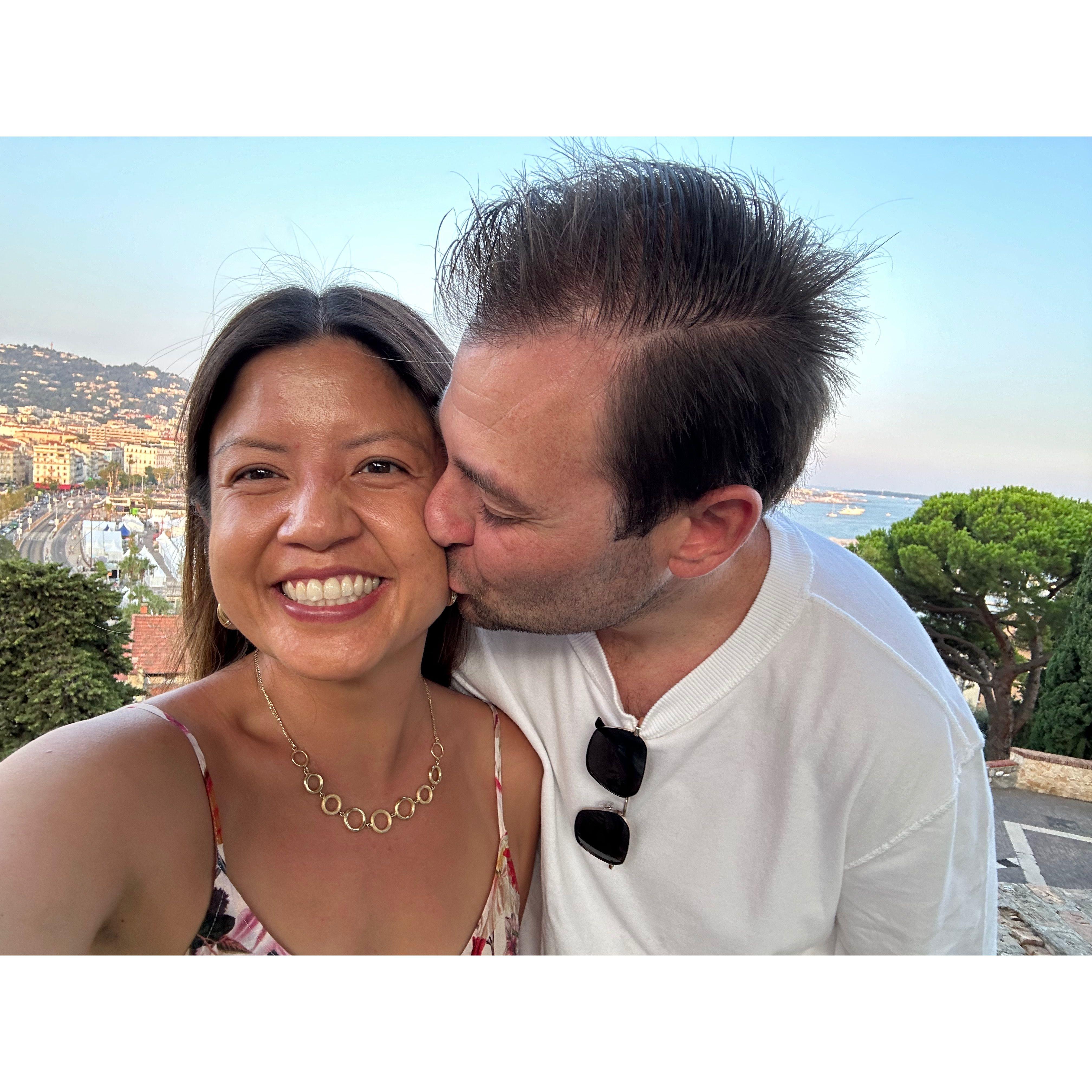 Kisses in Cannes