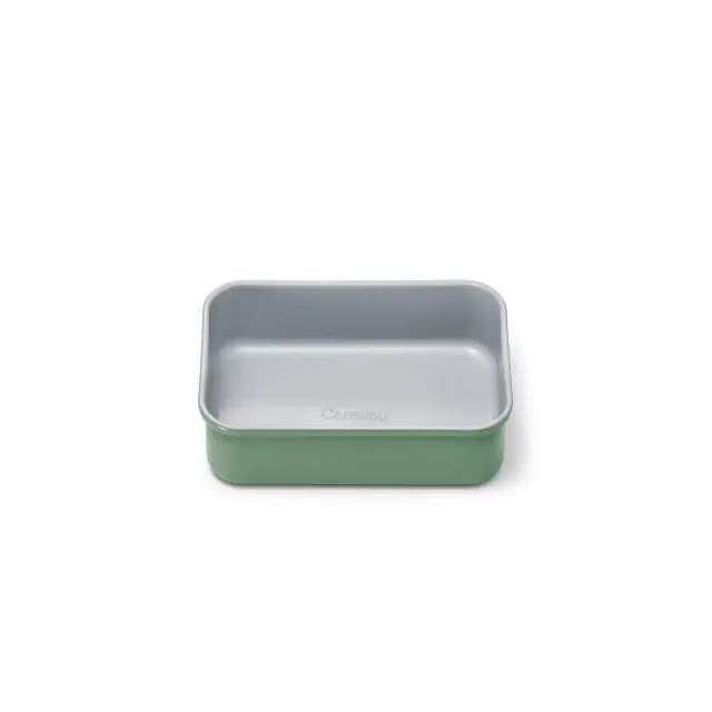 Caraway Home Nonstick Ceramic Small Rectangle Pan Sage
