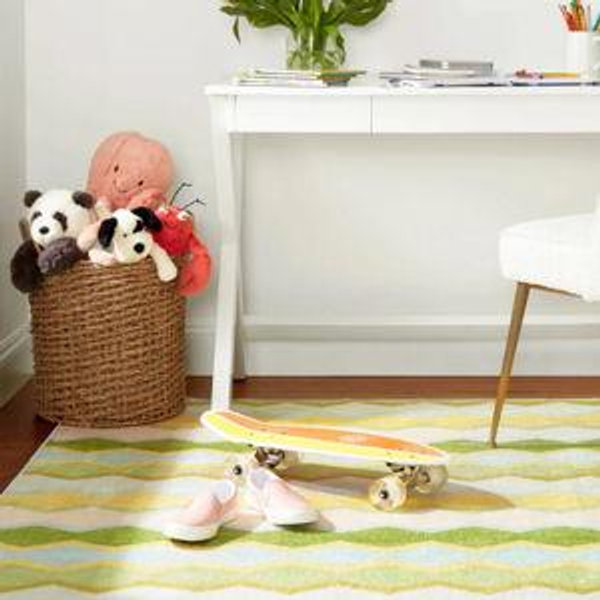 Safety Net Green Machine Washable Rug