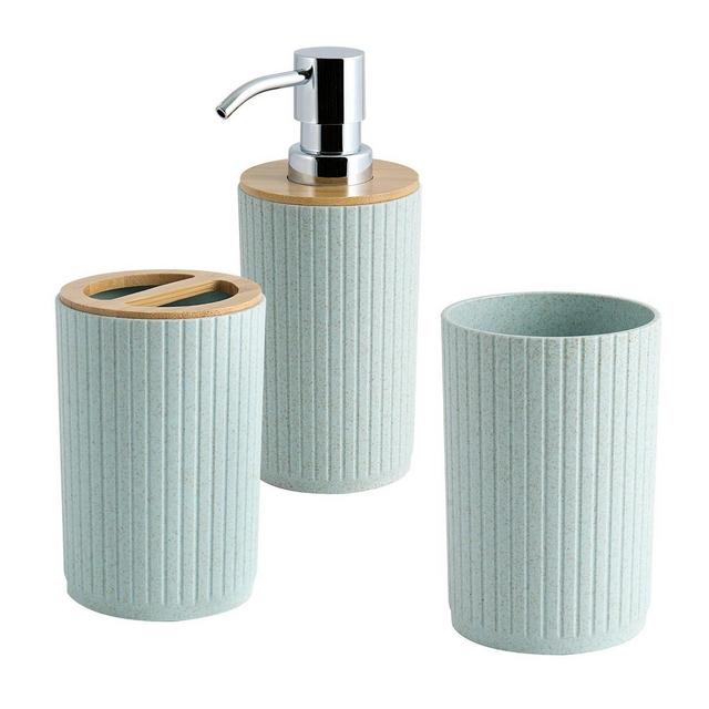 3pc Ethan Bath Coordinate Set Teal - Allure Home Creations