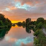 Bike Along the Riverbank